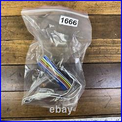 Vintage Campagnolo Super Record Toe Clips NOS Alloy Medi Medium Pedal Italy A3