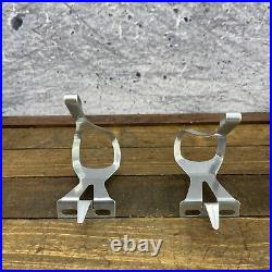 Vintage Campagnolo Super Record Toe Clips NOS Alloy Medi Medium Pedal Italy A4