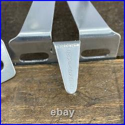 Vintage Campagnolo Super Record Toe Clips NOS Alloy Medi Medium Pedal Italy A4