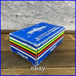 Vintage Campagnolo Super Record Toe Clips NOS Alloy Medi Medium Pedal Italy A4