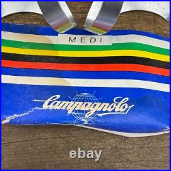 Vintage Campagnolo Super Record Toe Clips NOS Alloy Medi Medium Pedal Italy A5