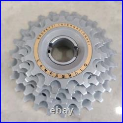 Vintage Campanolo 6 Speed 14X26 Super Record Freewheell Aluminum, Titanium, mint