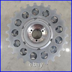 Vintage Campanolo 6 Speed 14X26 Super Record Freewheell Aluminum, Titanium, mint