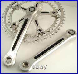 Vintage GC Campagnolo SUPER RECORD CRANK Crankset 170mm Road bike 52/42 (IY)