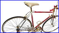 Vintage LUXURY RARE RACE BIKE PALETTI METEOR CAMPAGNOLO SUPER RECORD GOLD PLATED