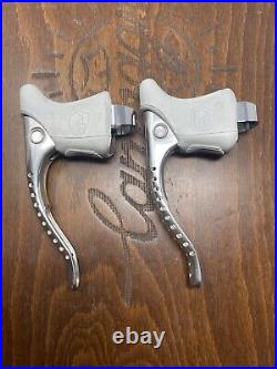 Vintage NOS Campagnolo Super Record Brake levers White Hoods B