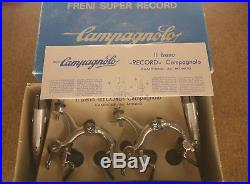 Vintage NOS NEW NIB Campagnolo Super Record brakes brake calipers levers set