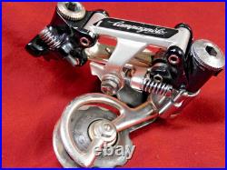 Vintage Pat. 11 Campagnolo 4001 Super Record Rear Derailleur with Titanium Bolts