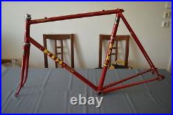 Vintage RIH Super frameset Reynolds 531 with Campagnolo Nuovo Record headset