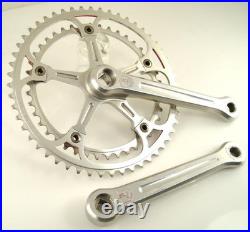 Vintage VGC Campagnolo SUPER RECORD CRANK Crankset 170mm Road bike 52/42 (LJ)