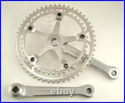 Vintage VGC Campagnolo SUPER RECORD CRANK Crankset 170mm Road bike 52/42 (LJ)