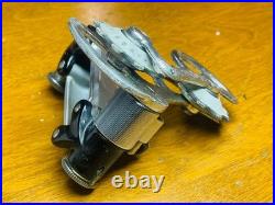 Vintage VGC Campagnolo Super Record No Patent Rear Derailleur w White Pulleys