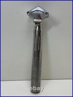 Vintage bicycle Campagnolo 27.2 Super Record SEAT POST with Polished head