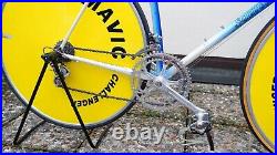 Vintage time trial TT bicycle Campagnolo Super Record Mavic Challenger discwheel