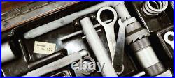 Vintage tool kit Campagnolo Nuovo Super Record wooden toolbox toolcase frame