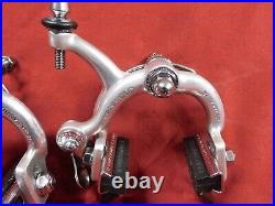 XLNT Vintage Campagnolo Nuovo Record F & R Calipers 52 mm Long Reach with Bolts