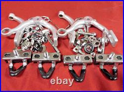 XLNT Vintage Campagnolo Nuovo Record F & R Calipers 52 mm Long Reach with Bolts