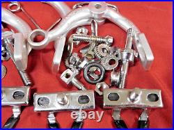 XLNT Vintage Campagnolo Nuovo Record F & R Calipers 52 mm Long Reach with Bolts