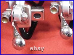 XLNT Vintage Campagnolo Nuovo Record F & R Calipers 52 mm Long Reach with Bolts