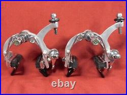 XLNT Vintage Campagnolo Nuovo Record F & R Calipers 52 mm Long Reach with Bolts
