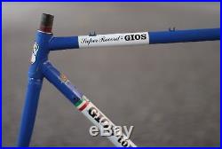 XS Gios Torino Super Record Race Frame / 50 cm / Campagnolo Columbus
